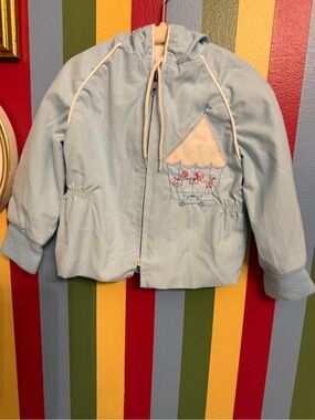 Vintage 1980’s Quiltex Jacket with Carousel Embroidery
